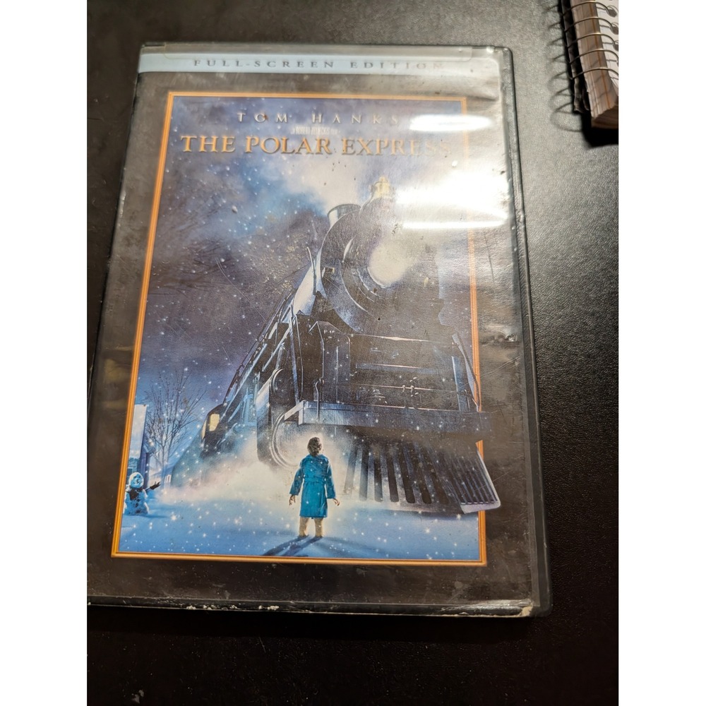 Warner Bros The Polar Express DVD OS Multi Good Full Screen Tom Hanks Holiday
